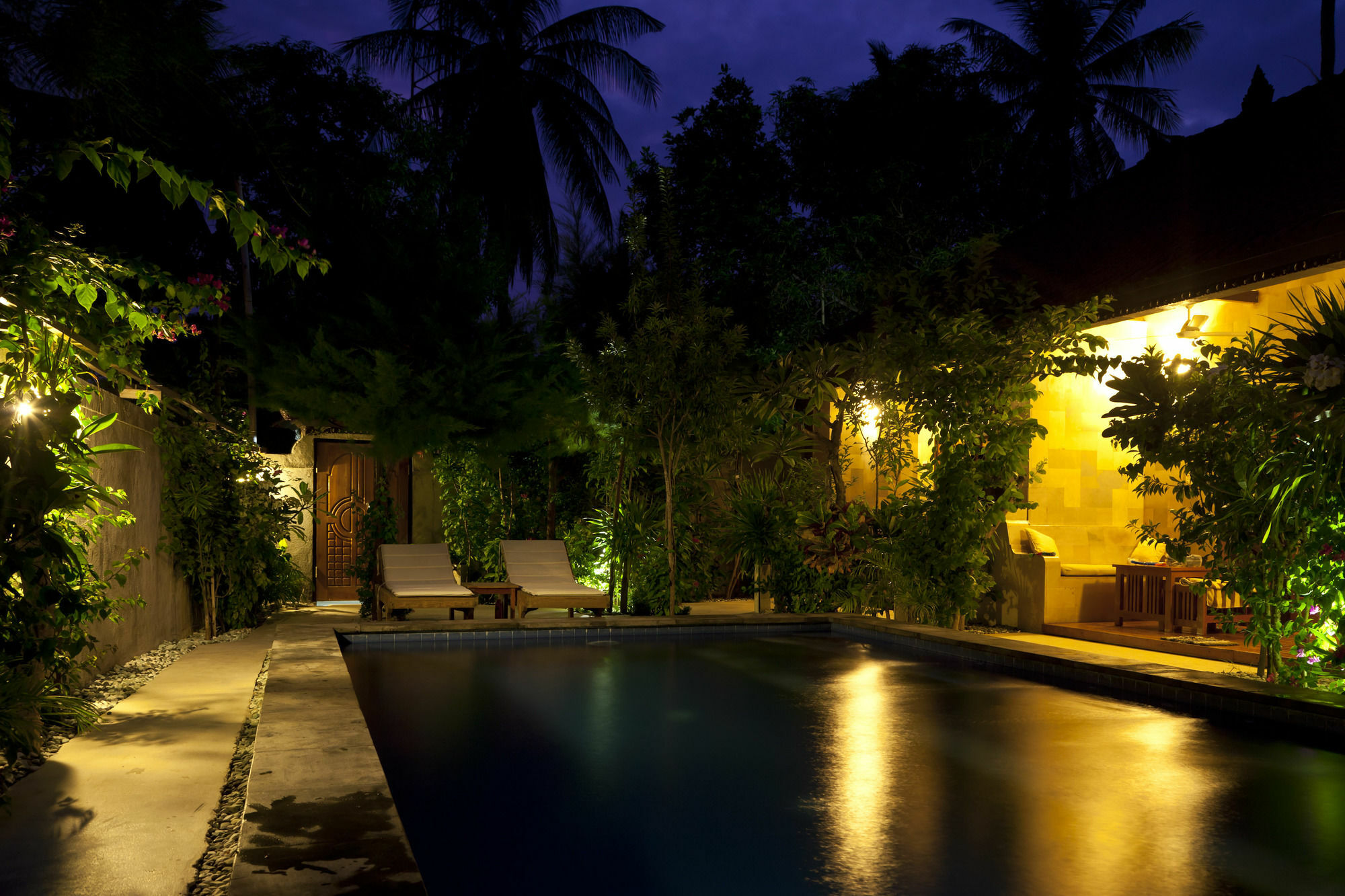 Taman Senang - Private Pool Villas - Gili Air Exterior photo