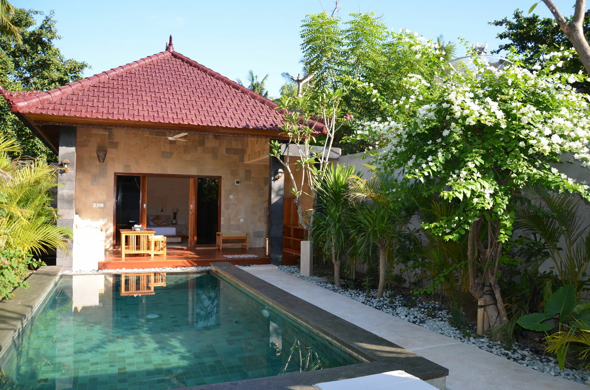 Taman Senang - Private Pool Villas - Gili Air Exterior photo